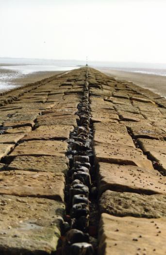 Breakwater on the west end